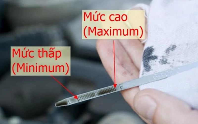 các trường hợp thường gặp khi kiểm tra mức nhớt