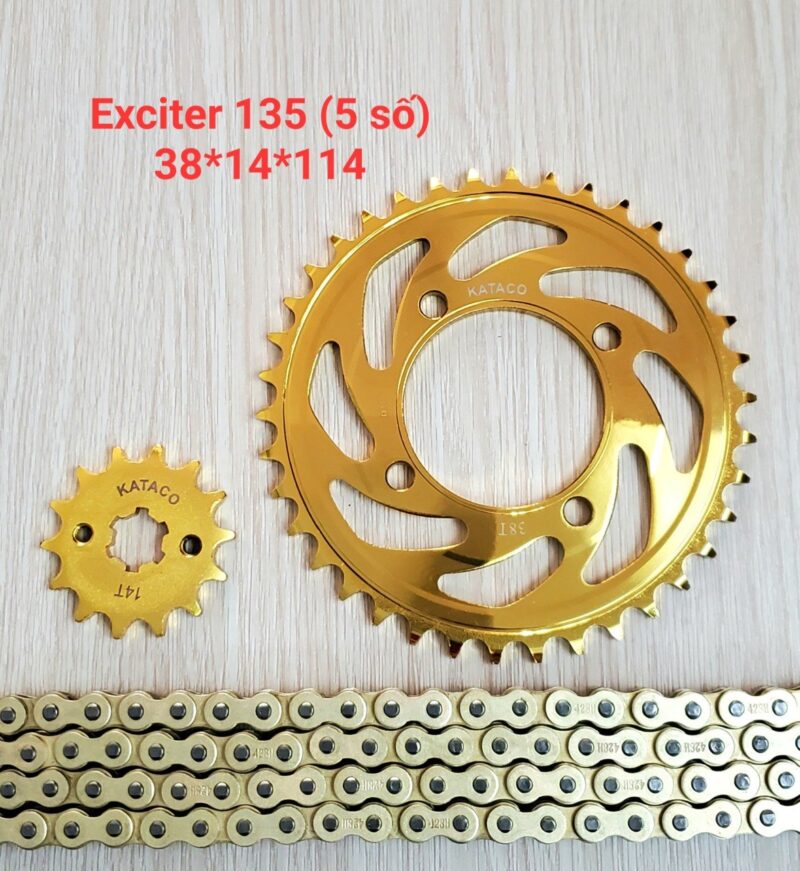 Nhông sên đĩa Exciter 135